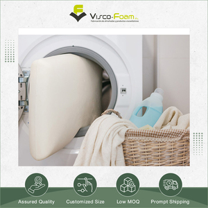 หมอนเมมโมรีโฟมแบบซักได้ทำจากโพลีเอสเตอร์/ ผ้าฝ้าย - Product Image 2