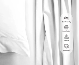 Sábana de Algodón Ecológica Tamaño King, Tela de Algodón Natural para Dormitorio y Uso en Hoteles, Disponible a Precio Competitivo - Product Image 4