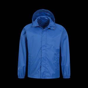 ผู้ผลิตเสื้อแจ็คเก็ตกันลมแบบเรียบง่าย รับผลิตเสื้อผ้าตามสั่ง โรงงานผู้ผลิตเสื้อผ้าแบบ OEM เสื้อแจ็คเก็ตกันลมแบบมีฮู้ดกันน้ำสำหรับผู้ชาย - Product Image 3