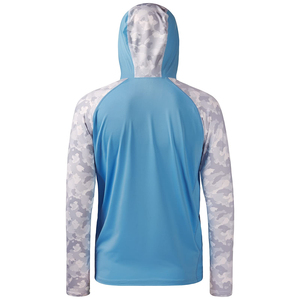 Vêtements d'extérieur de haute qualité, nouvelle arrivée, unisexe, UPF 50, respirant, imperméable, séchage rapide, 100% polyester, personnalisable, pêche - Product Image 3