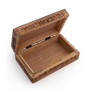 Best Handcrafted Painted <b>Wooden</b> Floral Box for Customized Jewelry <b>Storage</b> & Gift Sake <b>Boxes</b> Decoration - Product Image 4