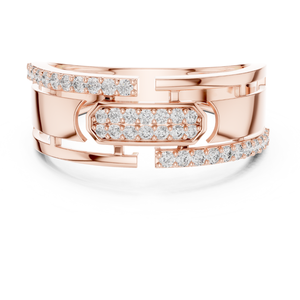 Anillo redondo de diamantes para hombre, piedra cultivada en laboratorio certificada por IGI, joyería de moda de lujo personalizable, venta al por mayor y pedidos de regalos - Product Image 3