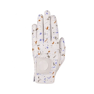 Guantes de golf de piel auténtica Cabretta con logotipo personalizado unisex, piel de oveja antideslizante para deportes, guantes de golf al por mayor - Product Image 6