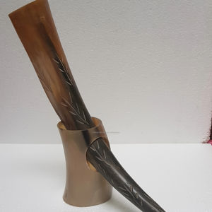 Viking Agate Animal Style <b>Drinking</b> <b>Horn</b> 100% Natural Polished Eco-Friendly Food Safe Christmas Use Best Price Indian <b>Horns</b> - Product Image 1