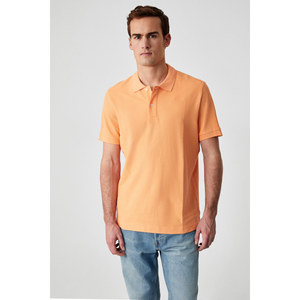 GRIMELANGE ZEKE T-shirt à manches courtes boutonné à col polo pour homme, coupe décontractée - Product Image 1