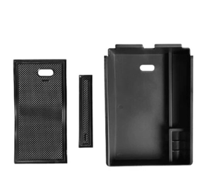 Pour Kia Sportage NQ5 2022 2023 Boîte de rangement de <span class=keywords><strong>la</strong></span> console <span class=keywords><strong>centrale</strong></span> automatique Boîte de rangement d'accoudoir de voiture Organisateur de plaque Accessoires intérieurs - Product Image 6