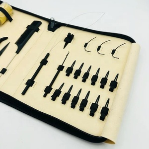 Professional Waterproof Hair Extension Tools Kit Stainless Steel Beads Remover <b>Crimp</b> Pliers Hair Cutting Styling <b>Set</b> Durable - Product Image 4