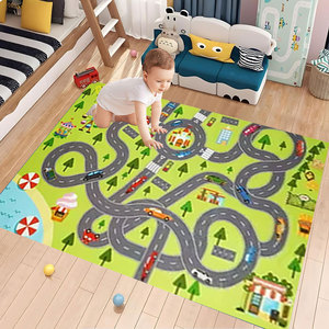 <span class=keywords><strong>Tapis</strong></span> de jeu pour enfants, ville, routes, <span class=keywords><strong>tapis</strong></span>, moquette - Product Image 1