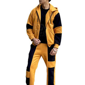 Chándal polar superventas chándales con logotipo personalizado para hombre chándal polar de dos piezas último diseño de manga larga - Product Image 6