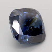 Oferta Especial: Diamante Sintético Cultivado en Laboratorio, Corte Cojín, Azul Fantasía, 2.00 Quilates, Gema Suelta, Certificado IGI, Venta al Por Mayor, Precio Económico