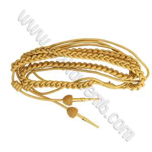 Équipement de défense personnelle OEM personnalisé de haute qualité-Aiguillettes en fil d'or et uniformes en coton polyester et nylon - Product Image 2