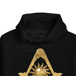 เสื้อฮู้ดดี้ผ้าคอตตอนผสมลายกราฟิกเมสัน ดีไซน์สำหรับผู้ใหญ่ แบบ unisex - Product Image 2