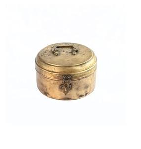 Royal Kumkum Box Brass Chandan Chawal Holder High Quality Customized Logo <b>for</b> <b>Home</b> Temple Gifting <b>Pooja</b> Thali <b>Mandir</b> Party - Product Image 2