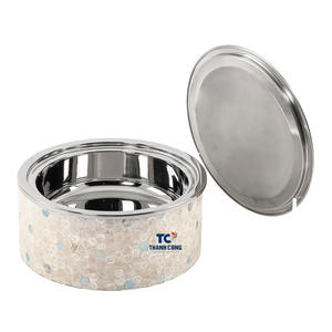 Cazuela de lujo de estilo árabe, diseño personalizado, olla de Metal nácar, equipo de calentamiento y sujeción de alimentos al por mayor - Product Image 2
