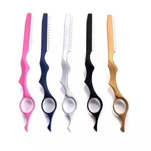 Navajas de Afeitar Rectas de Acero Inoxidable HERMANN MEDITECH, Afeitado Profesional para Barberos, para un Afeitado Suave y Preciso de la Barba y el Rostro - Product Image 1