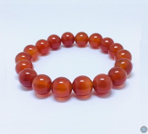 Última pulsera de cuentas de cornalina roja Natural de alta calidad al por mayor para hombres y mujeres para joyería curación Chakra - Product Image 6