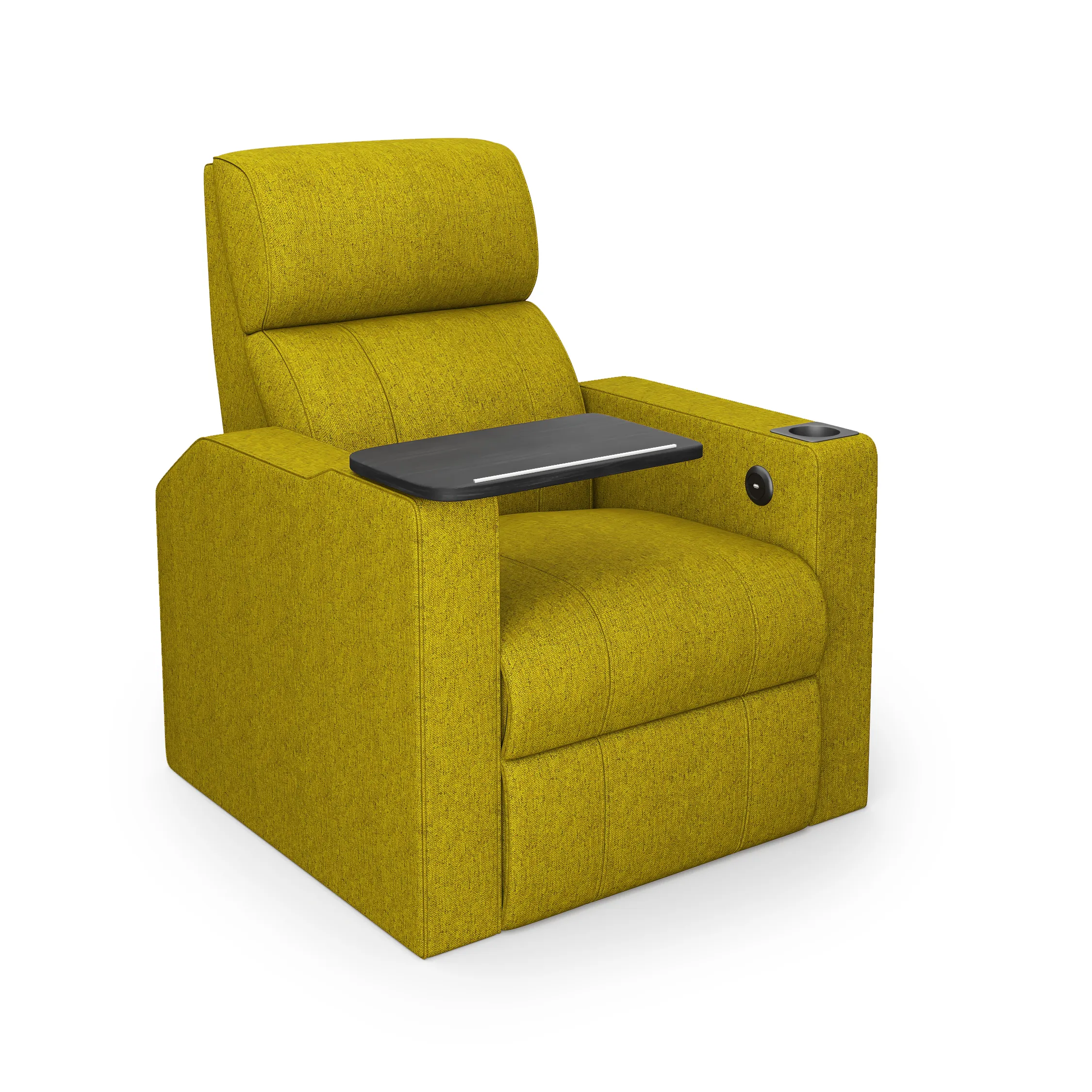 Home Theater cadeira Verona reclinável tecido/couro padrão tabela