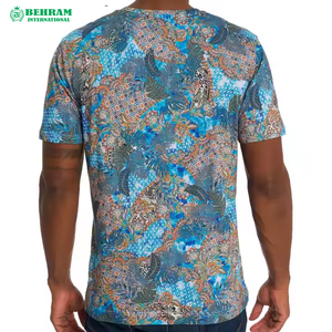 เสื้อยืดแฟชั่นล่าสุดปี 2025 ดีไซน์ใหม่สำหรับผู้ชาย ทรงหลวม สไตล์สตรีทแวร์ พร้อมโลโก้ด้านหน้า ผลิตจากผ้าฝ้าย 100% เป็นมิตรต่อสิ่งแวดล้อม - Product Image 2