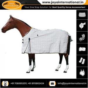 พรมเช็ดเท้าระบายอากาศได้ดีน้ำหนักเบาพรมฤดูร้อนสำหรับการแสดงม้าหรือพรมแพดด็อก - Product Image 5