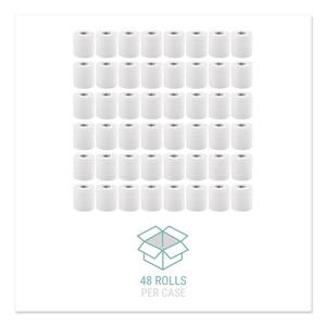 Rollos de papel higiénico blanco seguro séptico de 2 capas Windsoft, rollos envueltos individualmente, 48 rollos/cartón - Product Image 2