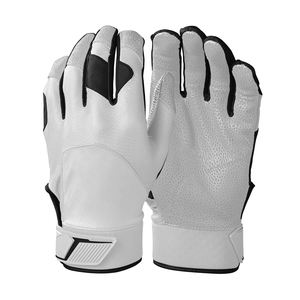 New Arrival High Quality Professional Softball Batting Gloves Manufacturer Goatskin Leather Custom Logo Baseball Batting Gloves - Product Image 3