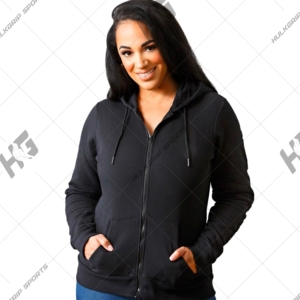 Sweat à capuche imprimé 3D brodé Midnight pour femme, taille normale, avec poches kangourou, streetwear hiver - Product Image 3