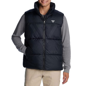 เสื้อแจ็กเก็ตเสื้อกั๊กสำหรับผู้ชายเสื้อแจ็กเก็ตแขนสีสำหรับฤดูหนาวแห้งเร็วระบายอากาศได้ดี - Product Image 1