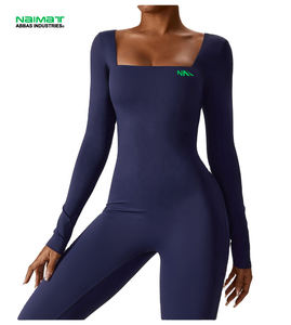 Combinaison sexy pour femmes, sans manches, contrôle du ventre, sans couture, en lycra, vêtements de sport, streetwear - Product Image 1