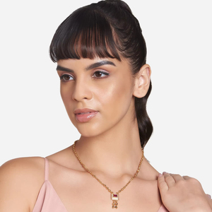 Ensemble de bijoux de mode vintage de Dubaï plaqué or 24 carats boucles d'oreilles bracelets peignes broches en cuivre diamant conception bulgare - Product Image 1