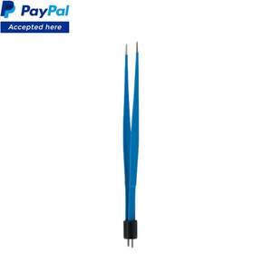 Forceps bipolaires d'irrigation manuels Semkin 15,5 cm, réutilisables, certifiés CE, classe I, usage hospitalier, norme de sécurité européenne (MOL) - Product Image 5