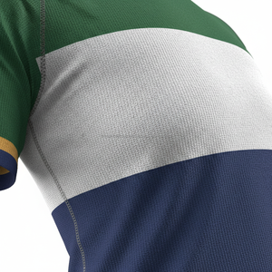 ชุดรักบี้น้ำหนักเบาแบบกำหนดเอง พิมพ์ลายด้วยความร้อน แขนสั้น ชุดทีม คุณภาพสูง ผู้ผลิต OEM - Product Image 5