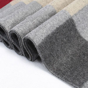 Stylish Sustainable Knitted Football Fans Scarf 100% Custom Design Double Sided Supporters Scarf with OEM Services - Product Image 5