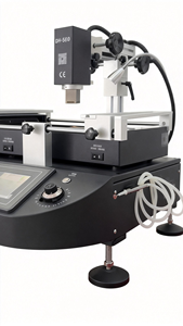 การซ่อมแซมระดับชิป, การถอดชิปหน่วยความจำ CPU GPU RAM จากเมนบอร์ดแล็ปท็อป สมาร์ทโฟน PS5 ด้วยเครื่องรีเวิร์ค BGA อัตโนมัติ - Product Image 4