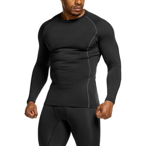 Fabricante OEM de Ropa Deportiva, Rashguard de MMA para Hombre, Impresión 3D por Sublimación, Compresión, Mangas Largas - Product Image 4