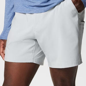 Pantalones Cortos Cargo Bermuda de Corte Holgado con Cintura Elástica para Hombre, Ropa de Viaje, Precio al por Mayor, Estilo Casual, Mezcla de Algodón para Compradores al por Mayor - Product Image 2