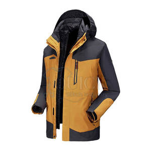 Chaqueta de Primavera Ecológica de Corte Ajustado Fabricada Profesionalmente, Chaqueta Informal para Uso en Exteriores, Impermeable, Transpirable y Personalizable para Hombre - Product Image 1