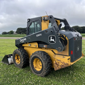 Nouvelles machines de terrassement Johnn Deerre 330G Wheel Skid Steers Loader avec moteur central et composants PLC - Product Image 4