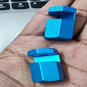 Bisel de Montaje de Latón Personalizado, Piezas de Repuesto de Acero Inoxidable Mecanizadas por CNC para Fluidos Hidráulicos, Resistentes a la Oxidación, Tolerancia de 0.01 mm - Product Image 1