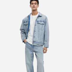 Veste coupe décontractée garçons sport Jean grande taille hommes manteau d'hiver vestes Bomber personnalisées 2023 vente en gros de haute qualité OEM - Product Image 1