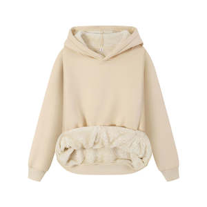 Sweats à capuche pour femmes personnalisés de haute qualité sweats en gros mode vêtements de sport hiver polaire 100% coton respirant vente - Product Image 4