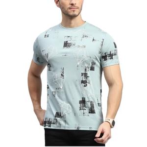 T-shirts pour hommes de qualité supérieure, vente en gros, t-shirts décontractés à col rond pour hommes, manches courtes, coton, séchage rapide, respirants, en provenance du Bangladesh - Product Image 1