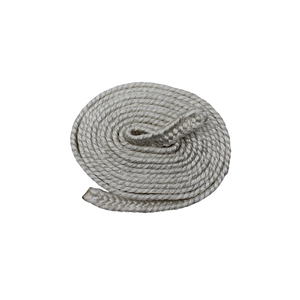Cuerda de entrenamiento de caballos de algodón trenzado blanco Premium Cuerda de plomo ecuestre duradera para desembarque y manejo - Product Image 3