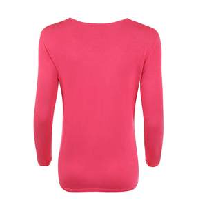 O-Neck Imprimé slim fit Eco-Friendly 100% Excellente Qualité Respirant Compressé anti-rides Autres dames - Product Image 3