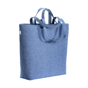 Borsa Tote in Tela di Cotone Riciclato 280 GSM con Doppio Manico per Shopper - Product Image 3