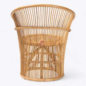 Chaise longue en rotin à bas prix Chaise avec accoudoirs en rotin Canapés de luxe pour le salon et la chambre à coucher Prix d'usine direct - Product Image 3