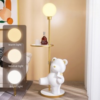 HJ HOME Table d'appoint moderne et créative pour canapé en résine de luxe Table d'angle de chevet mobile pour le salon à usage domestique