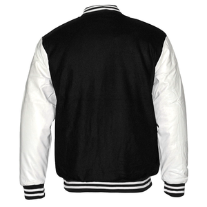 New Hot Selling Wholesale high Quality Design Varsity Leather <b>Men</b> <b>Jackets</b> With Custom Embroidery Varsity <b>Jacket</b> Made In Pakistan - Product Image 2