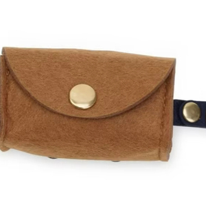 Bolsa de caca compacta, ligera, amarilla, lavable, ecológica, con diseño de gancho y hebilla trasera (estilo simple) - Product Image 1