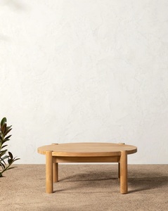 High Quality Solid Teak Wood Coffee <b>Table</b> for Living Room and Outdoor <b>Garden</b> Modern Style with Natural Finish Pattern for Parks - Product Image 1
