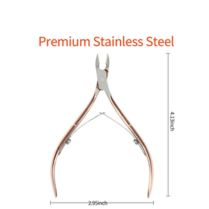 Cortaúñas de Acero Inoxidable de Grado Médico, Portátil y de Lujo, con Hoja Recta y Punta Afilada para Uso en Podología - Product Image 2